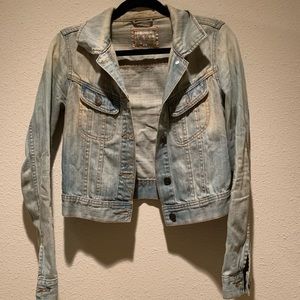 Distressed Jean jacket
